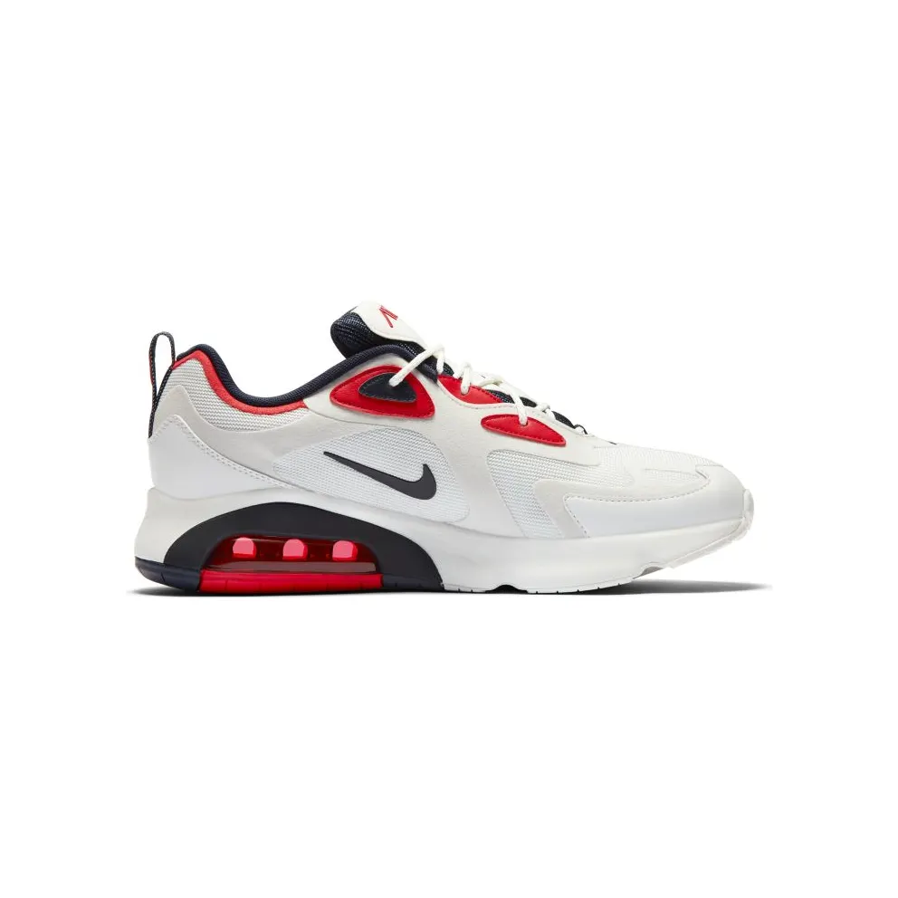 Nike Air Max 200 Summit White ‘USA Vibes’ Summit White/Obsidian/Platinum Tint (CT1262-101)