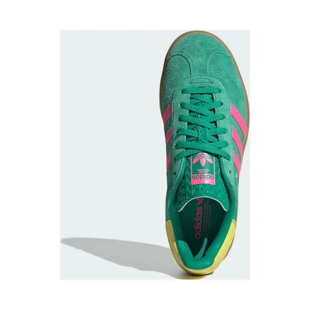 Adidas Gazelle Bold Court Green / Lucid Pink / Pure Sulfur (JH9668)