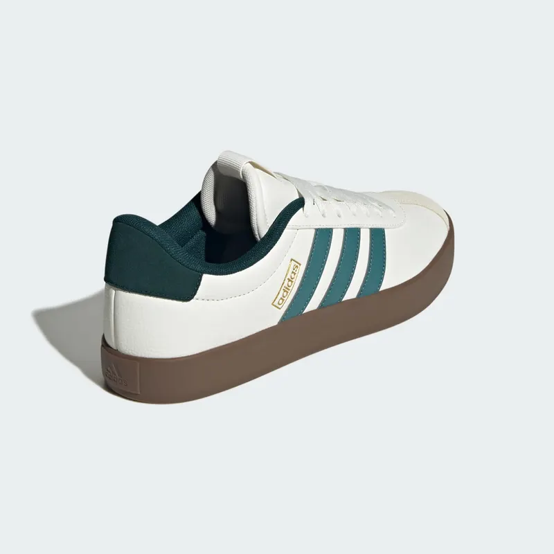 Adidas VL Court 3.0 Core White / Preloved Teal / Aurora Ivy (JR8635)