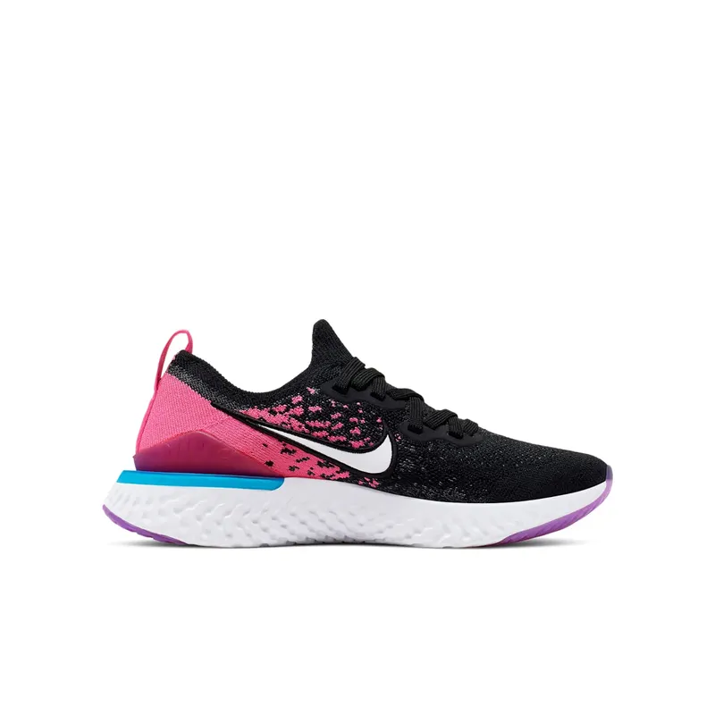 Nike Epic React Flyknit 2 voor kids Black (AQ3243-016)