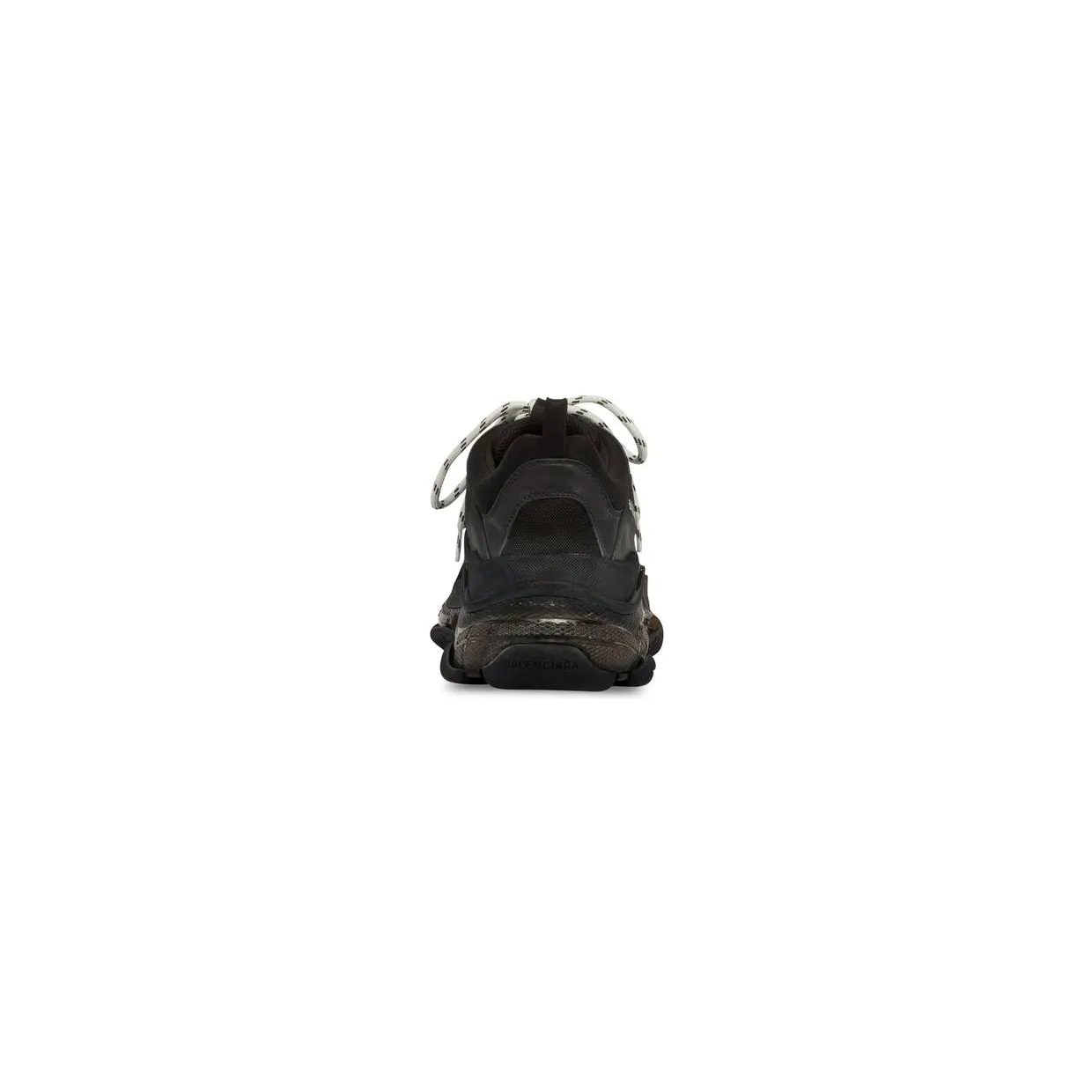Balenciaga Triple S Clear Sole Double Black (W) (544351W2FB11000) (4)