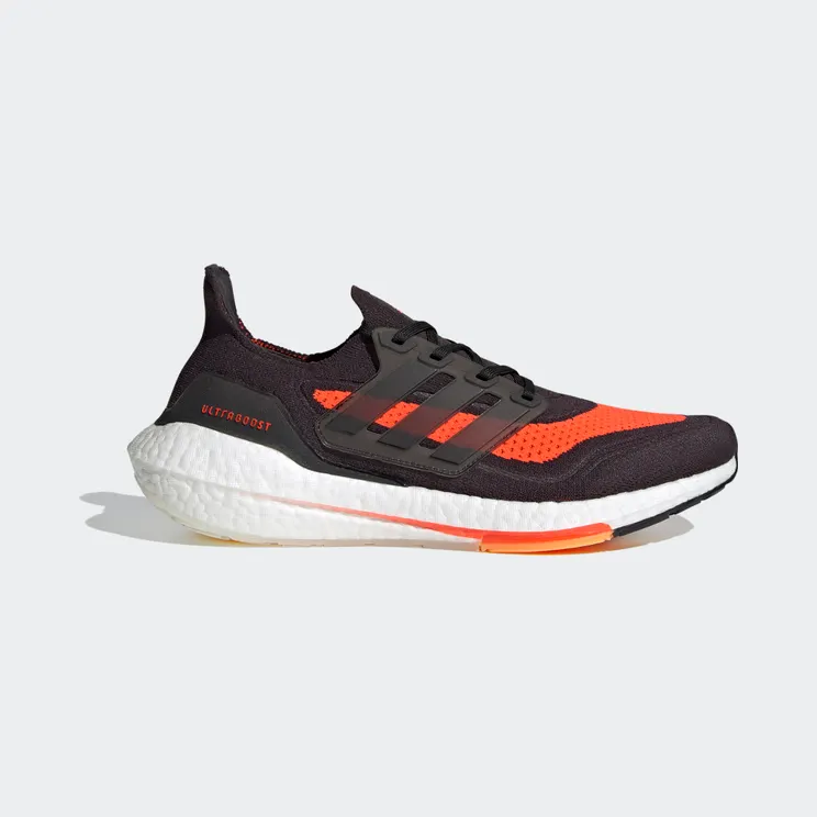 adidas ULTRABOOST 21 Carbon / Core Black / Solar Red (FZ2559)
