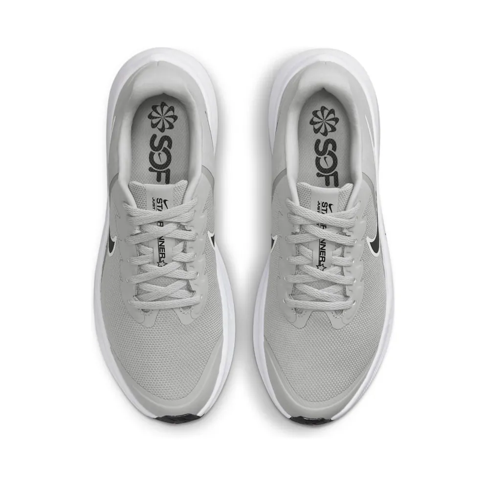 Nike Star Runner 3 Older Kids’ Road Running Grey 50% Sustainable Materials (DA2776-005)