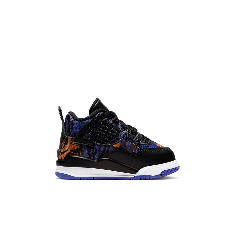 Jordan 4 Retro Black Rush Violet (TD) Black/White-Rush Violet (BQ9041-005)