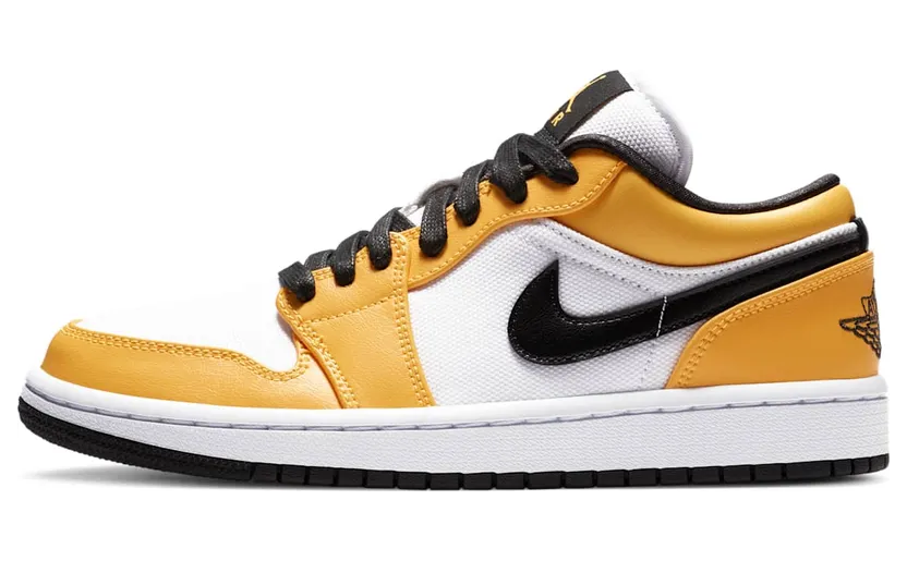 Air Jordan 1 Low SE “White / Black / Laser Orange” (CZ4776-107)