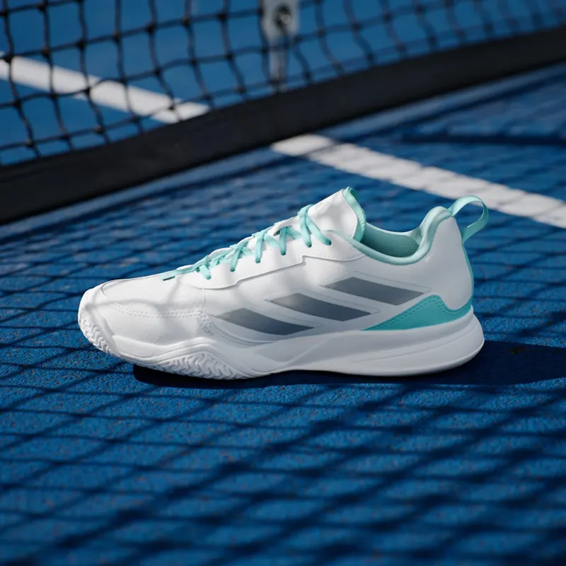 Adidas Avaflash Low Tennis Cloud White / Silver Metallic / Flash Aqua (JP9742)