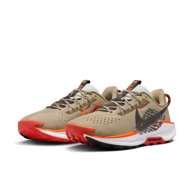 Nike React Pegasus Trail 5 Khaki Hyper Crimson Vintage Coral Velvet Brown (DV3864-201)