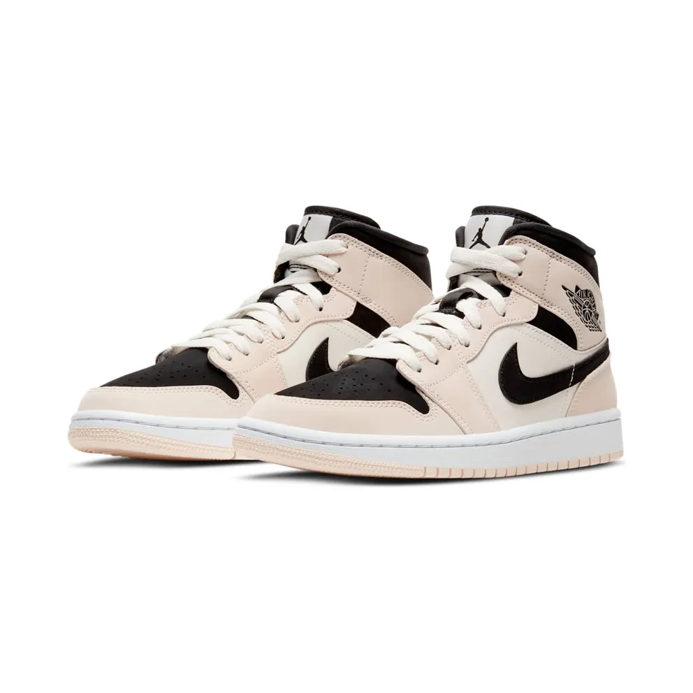 Jordan 1 Mid Barely Orange (W) Barely Orange/Black-Barely Orange (BQ6472-800)