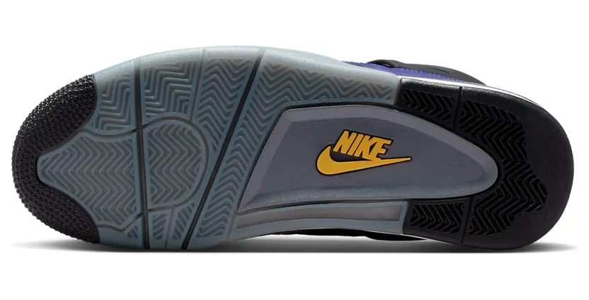 Air Jordan 4 “Lakers”: showtime in Imperial Purple (2)