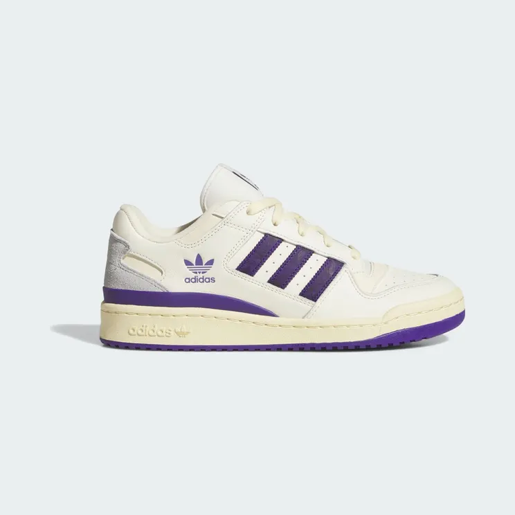 Adidas Forum Low CL Cream White / Collegiate Purple / Warm Vanilla (JI3268)