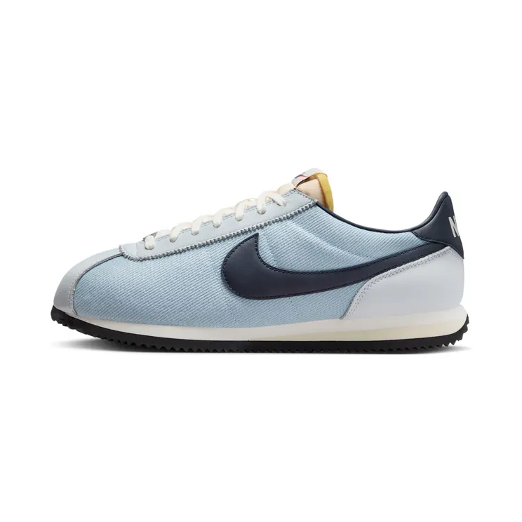 Nike Cortez “Light Armoury Blue / Pure Platinum / Black / Dark Obsidian” (HF0100-400)
