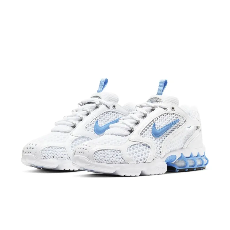 Nike Air Zoom Spiridon Cage 2 White University Blue (W) White/Metallic Silver-University Blue (CD3613-100)