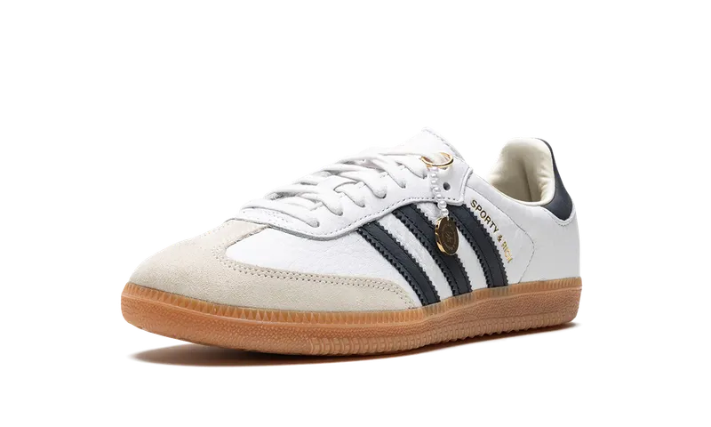 Adidas Samba “Sporty & Rich – White/Black” (HP3354)