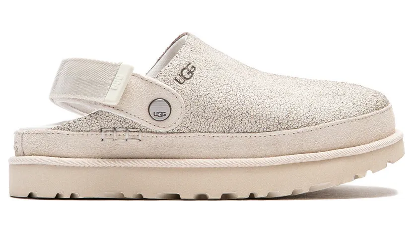UGG Goldenstar Crackle Clog Crackle White (1177853-CRCK)