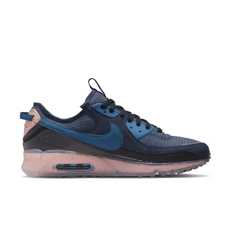 Nike Air Max 90 Terrascape Obsidian – “Marina-thunder Blue / Coral Pink” (DH4677-400)