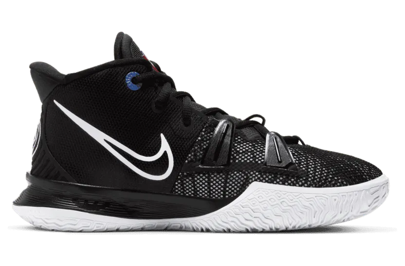 Nike Kyrie 7 GS ‘BK Black’ Black/Off Noir/Chile Red/White (CT4080-002)