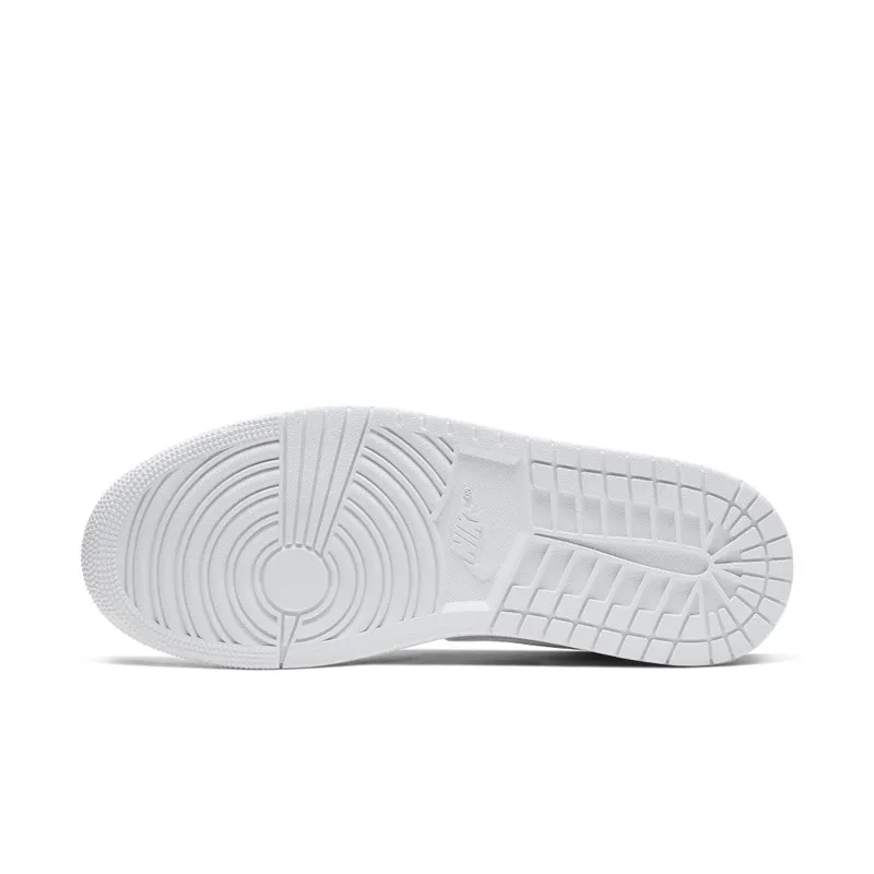 Air Jordan 1 Mid Triple White 2.0 (2020) (554724-130)