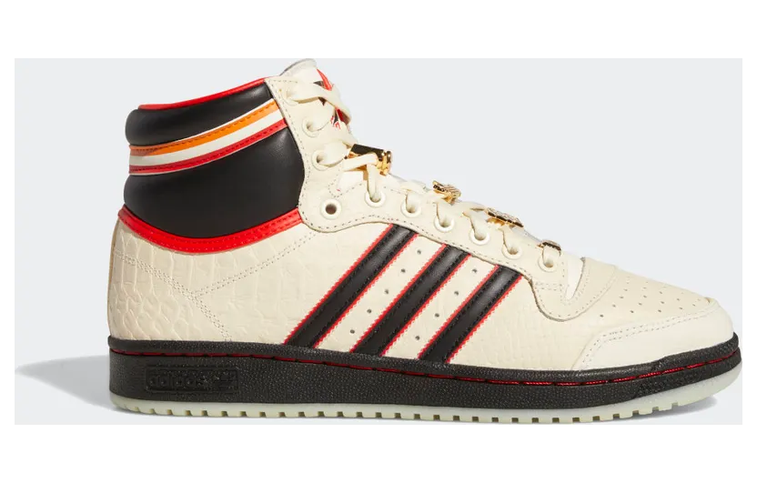 adidas Top Ten Hi ESPN Cream White / Core Black / Vivid Red (GZ1072)