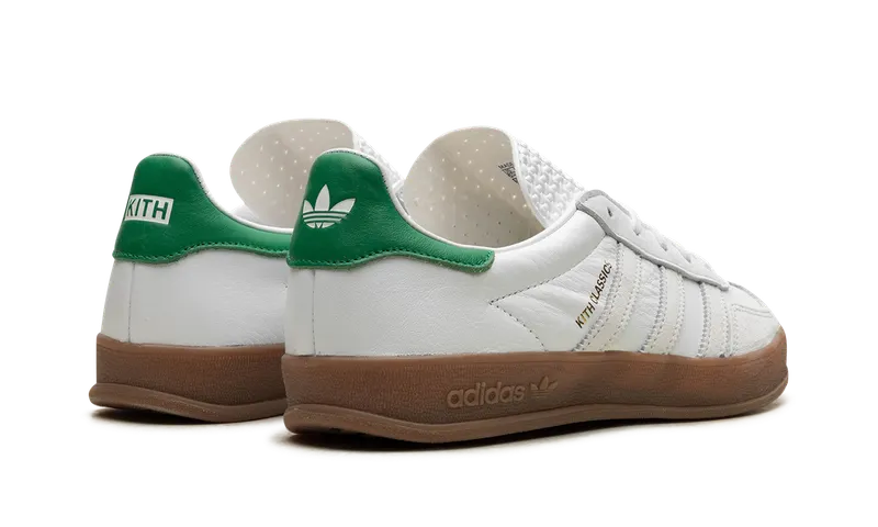 Adidas Gazelle Indoor “Kith- White / Green” (IH2515)