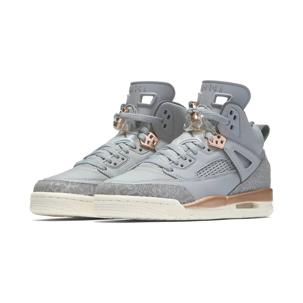 Jordan Spizike Wolf Grey Metallic Red Bronze (GS) Wolf Grey/Dark Grey-Metallic Red Bronze-Sail (535712-018)
