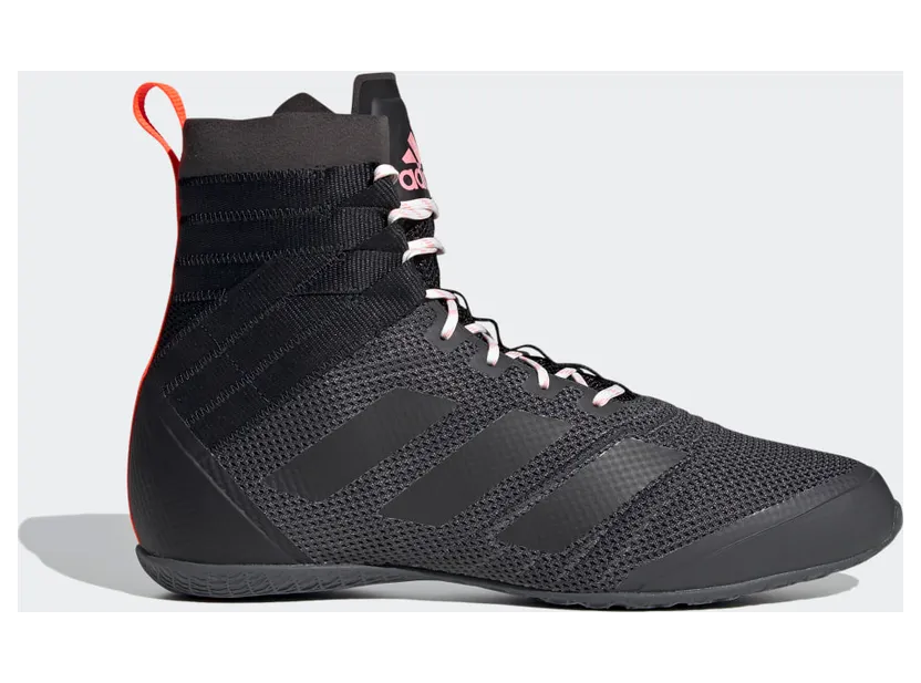 adidas Speedex 18 Boksschoenen Core Black / Core Black / Solar Red (FW0385)