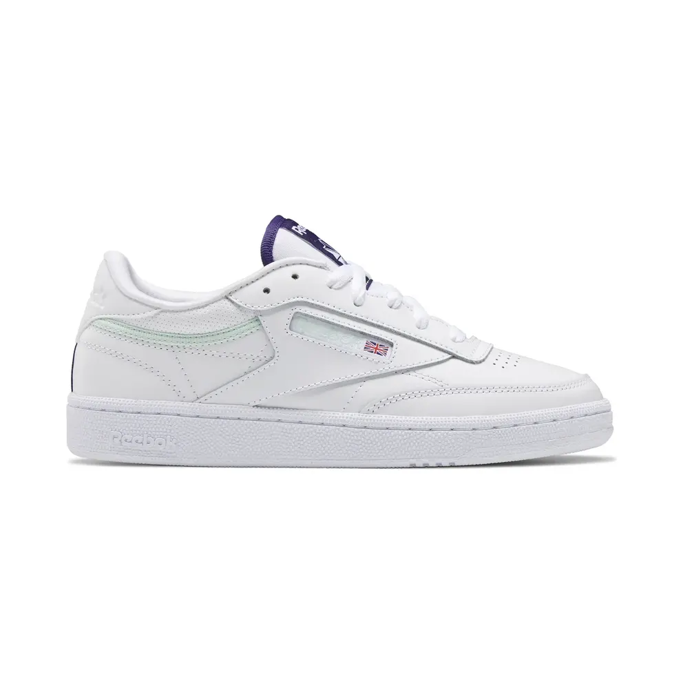 Reebok Wmns Club C 85 Footwear White / Dark Orchid / Aqua Dust (FX3031)