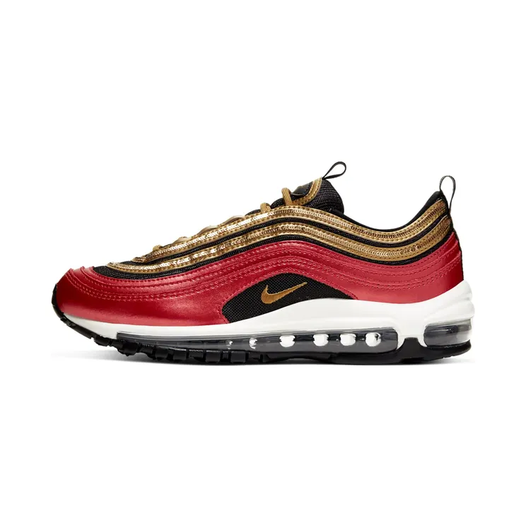 Nike Air Max 97 Red Gold Sequin (W)