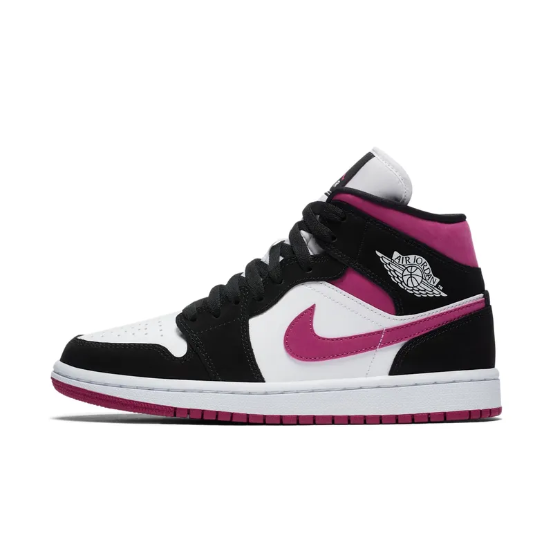 Air Jordan Womens Nike AJ I 1 Mid Magenta (2020) (BQ6472-005)