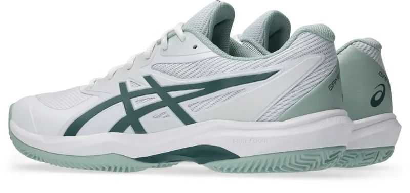 ASICS GAME FF CLAY/OC “White / Dark Neptune” (1041A490-104)