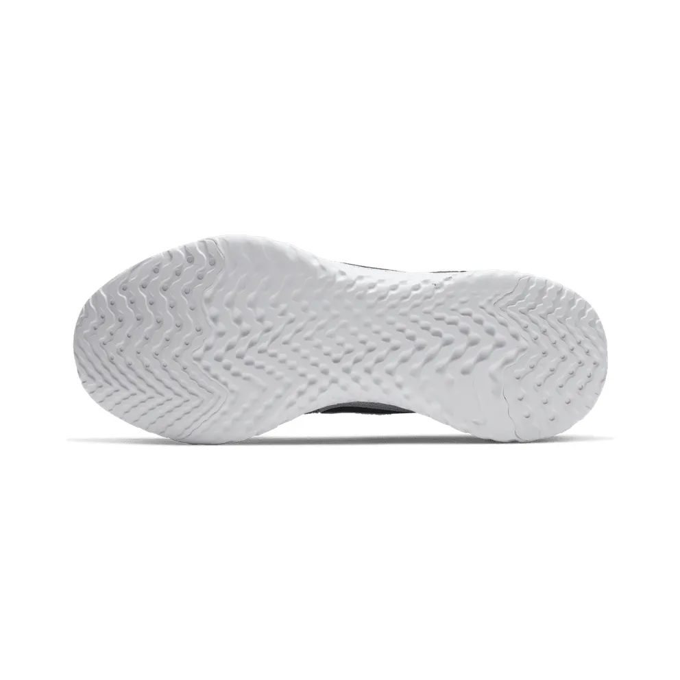 Nike Epic React Flyknit 2 White Pure Platinum (W) White/Pure Platinum/Black (BQ8927-102)