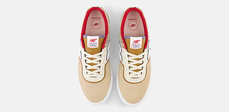 New Balance Numeric Jamie Foy 306 “Brown / White” (NM306NNS)