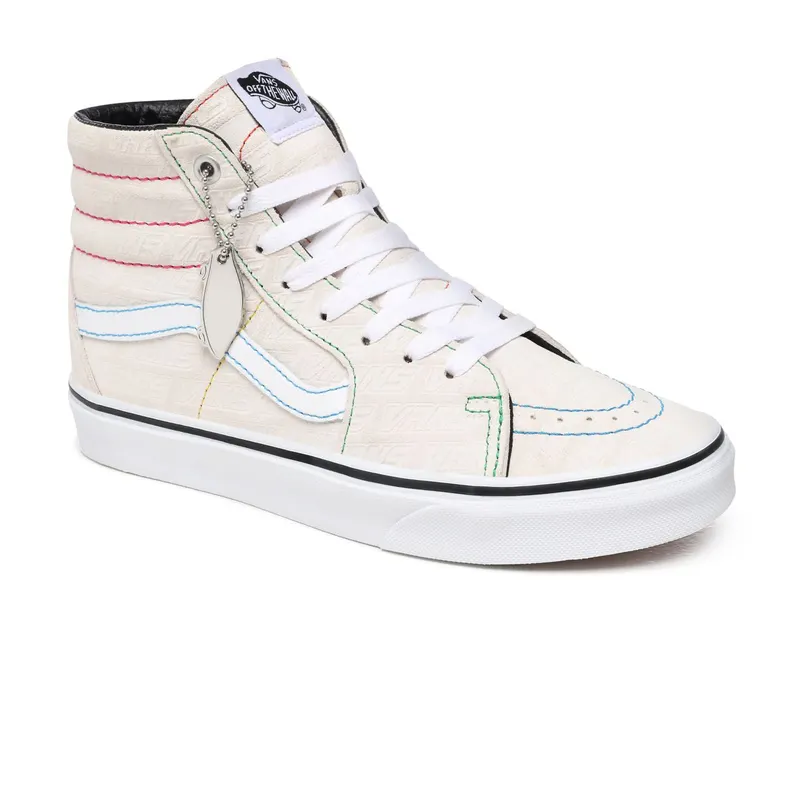 Vans Sk8-Hi Emboss White White/True White (VN0A4U3CXGH)