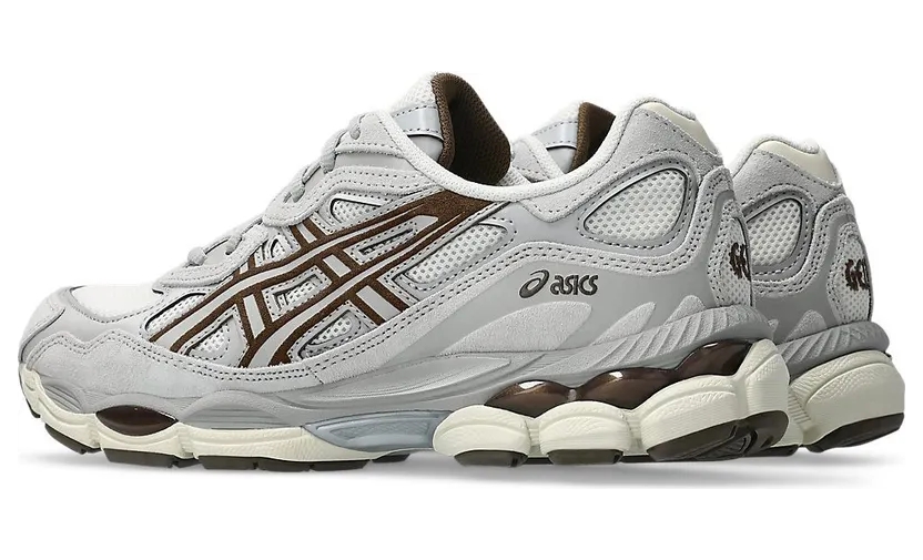 Asics Gel-NYC “Cream Cement Grey Brown”: beton met een warme rand (3)