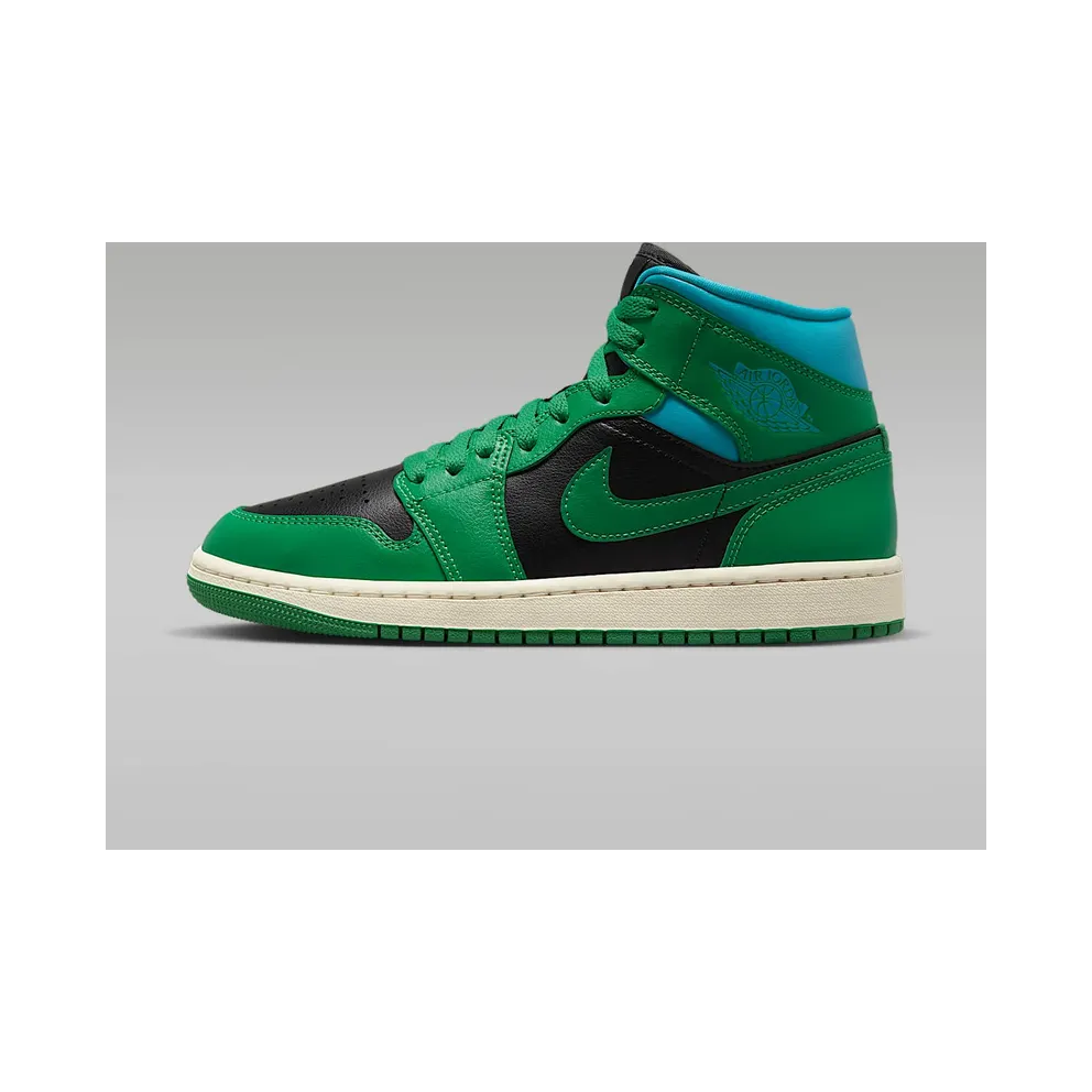 AIR Jordan 1 MID “Lucky Green Aquatone” (BQ6472-033)