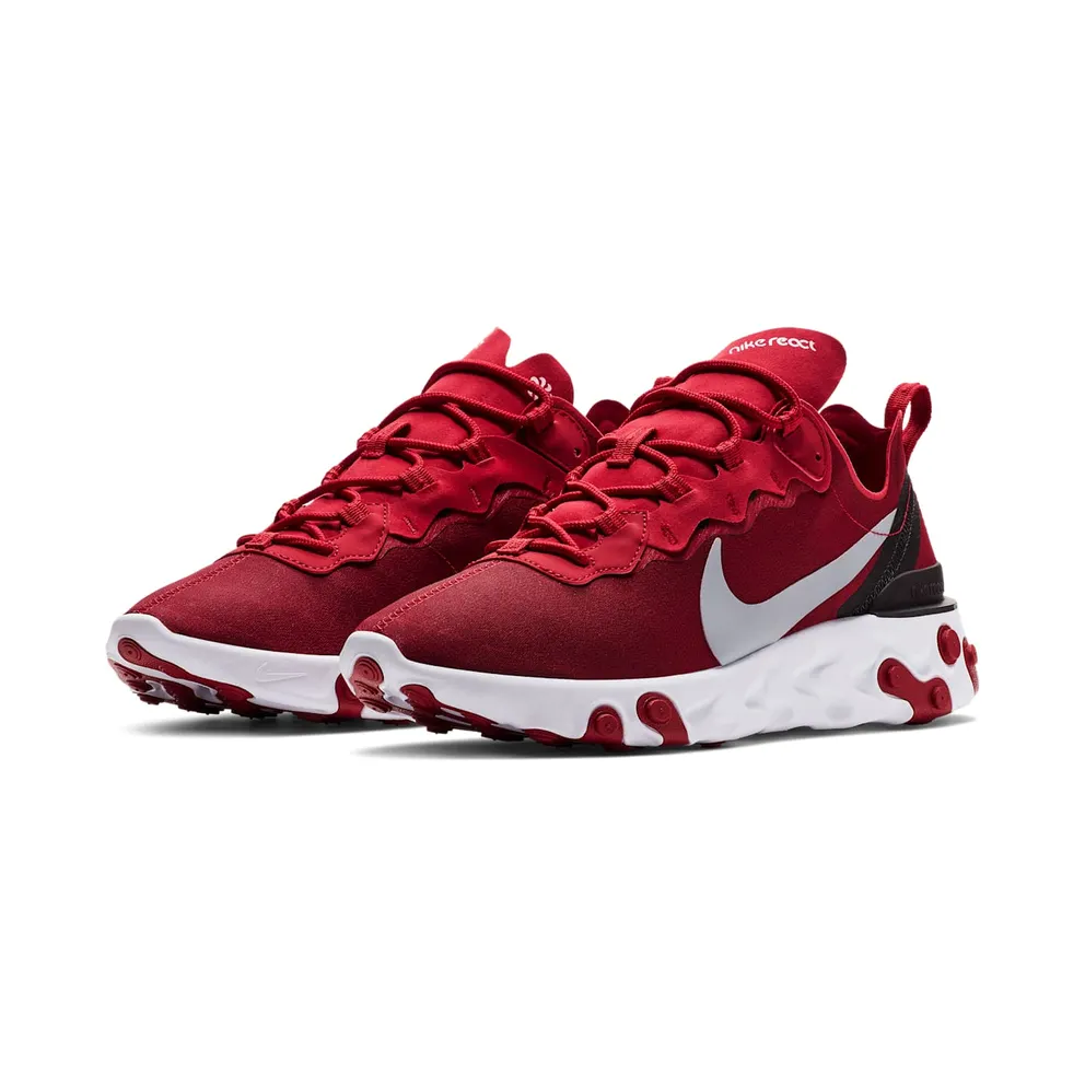 Nike React Element 55 Gym Red Gym Red/Wolf Grey-White-Black (BQ6166-601)