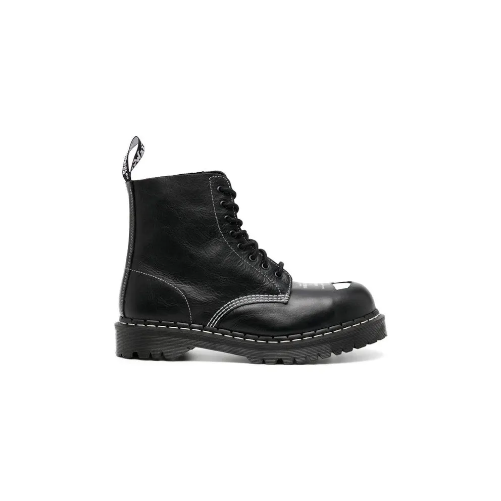Dr. Martens 1460 Pascal Bex Exposed Steel Toe Lace Up Boots Black (31502001)