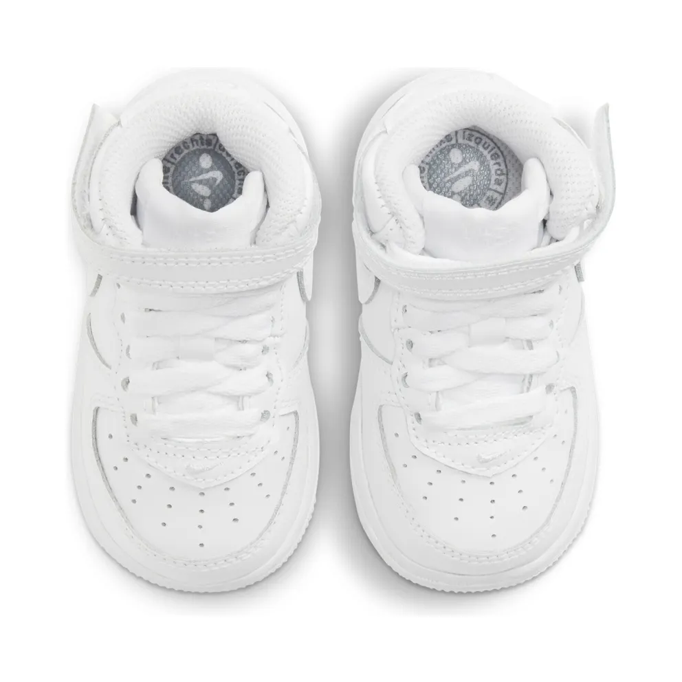 Nike Air Force 1 Mid White (TD) White (314197-113)