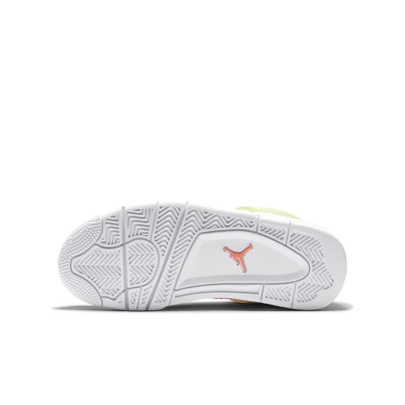 Jordan 4 Retro White Lemon Pink (GS) White/Lemon Venom-Pink Blast (CV7808-100)