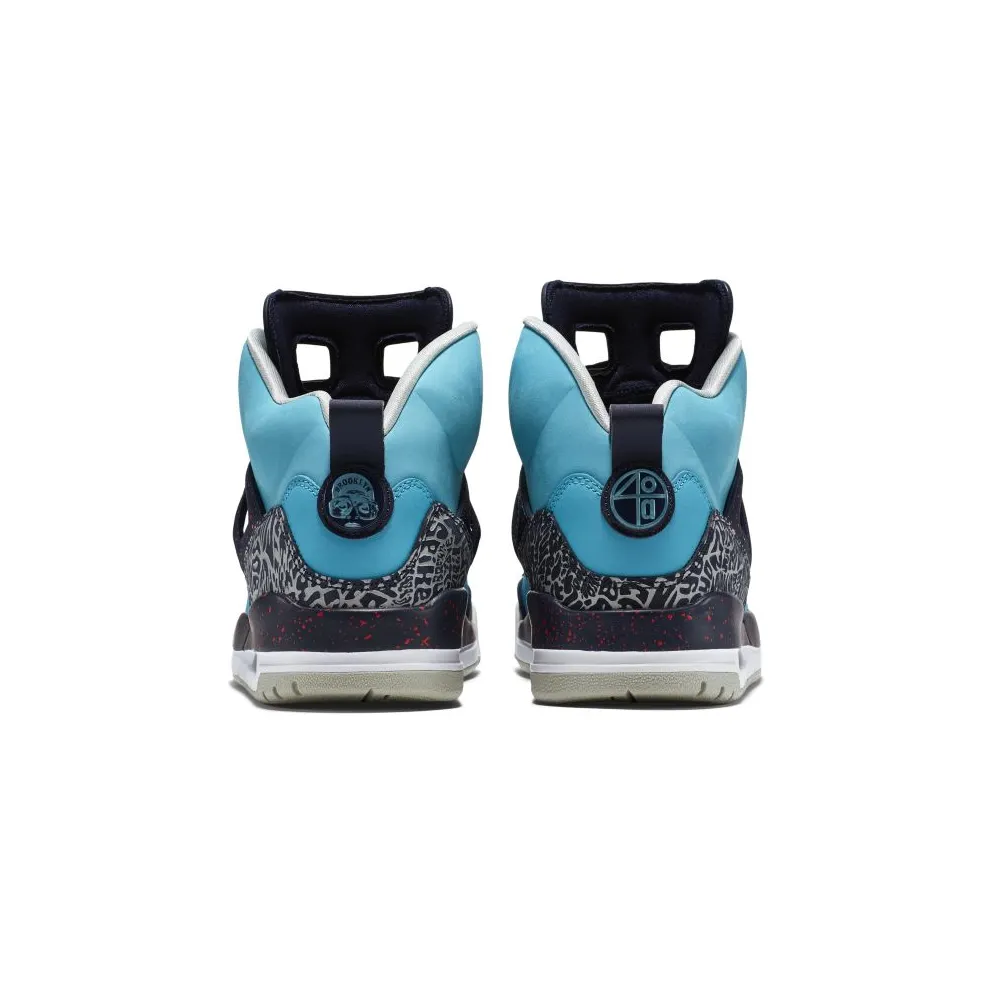 Jordan Spizike Turquoise Blue Turquoise Blue/Infrared 23-Midnight Navy-Neutral Grey (315371-408)