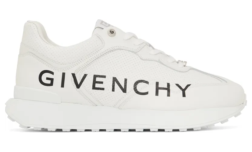 Givenchy White Leather Sneakers (BH005CH16R)
