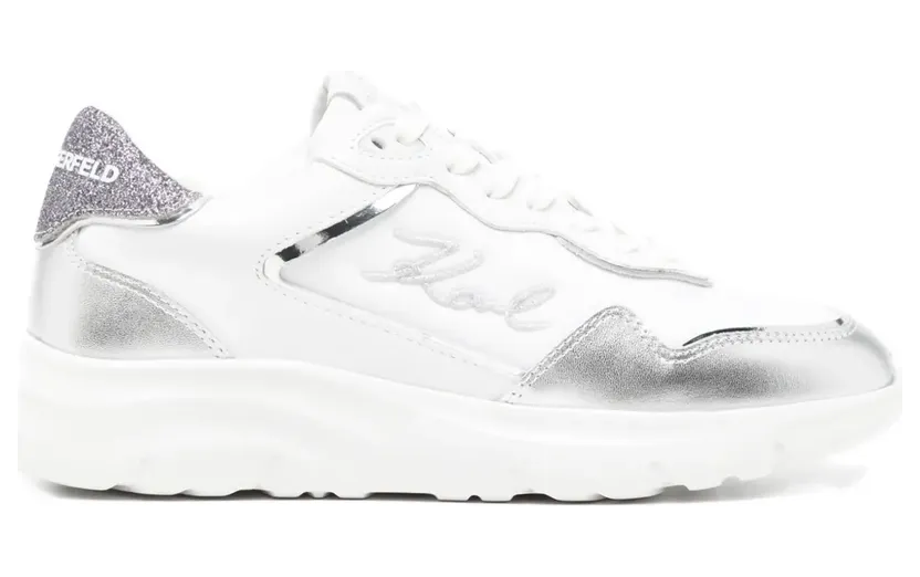 Karl Lagerfeld Serger Sneakers – Weiß (KL63614A)