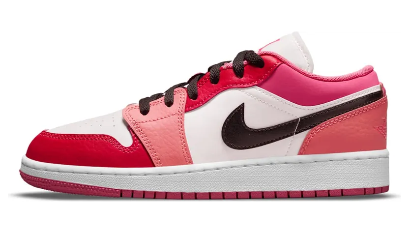 Air Jordan 1 Low Rose (GS) – “Magenta / White” (553560-162)