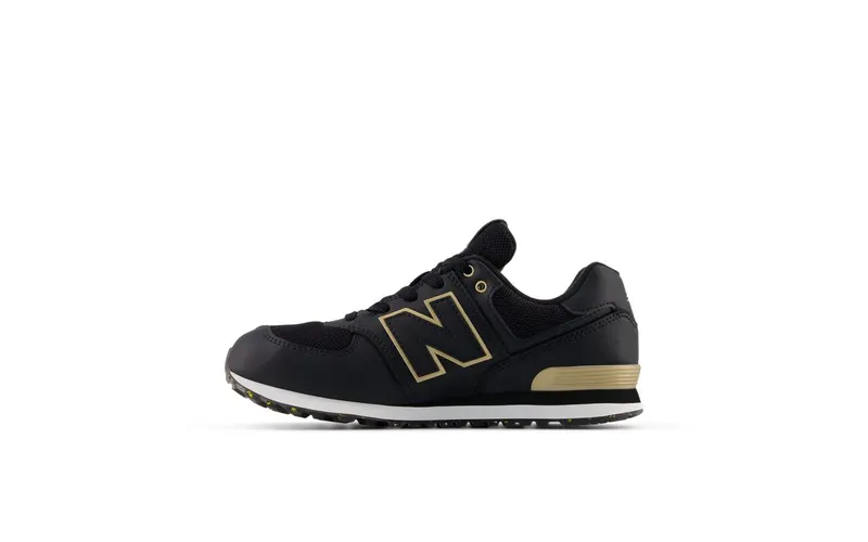 New Balance 574 Lace GS “Black Gold” (GC574GL)