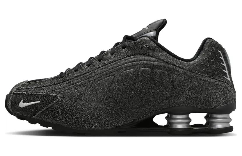 Nike Shox R4 “Distressed Leather – Black” (IO4544-002)