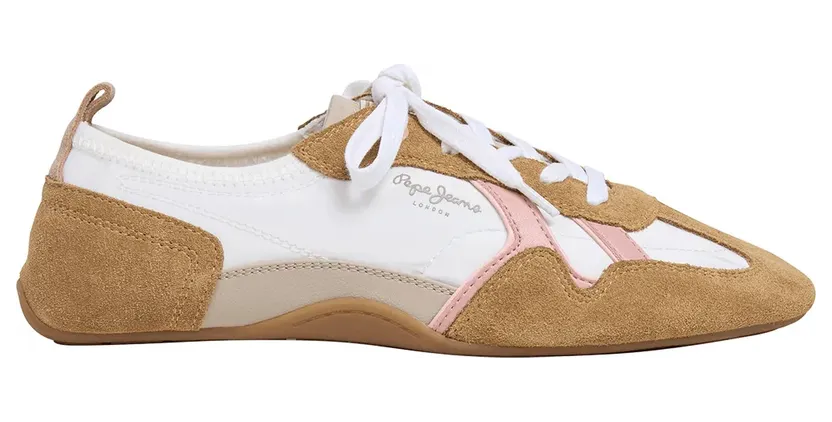 Pepe Jeans PèPè sneaker Cognac / Wit (PLS600058-808)