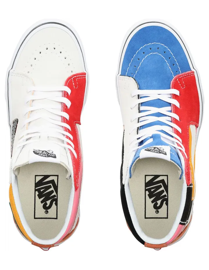 Vans SK8-Hi ‘Patchwork’ Multi/True White (VN0A38GEVMF)