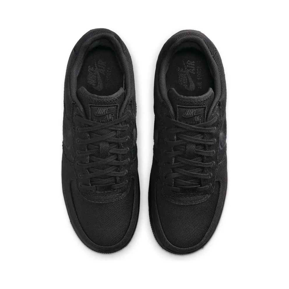 Nike Air Force 1 Low Triple Black Canvas (HV1204-002)