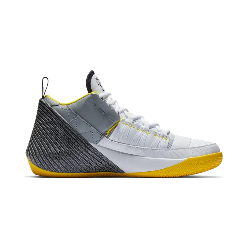 Jordan Why Not Zer0.1 Chaos White White/Particle Grey-Black-Opti Yellow (BV5498-100)
