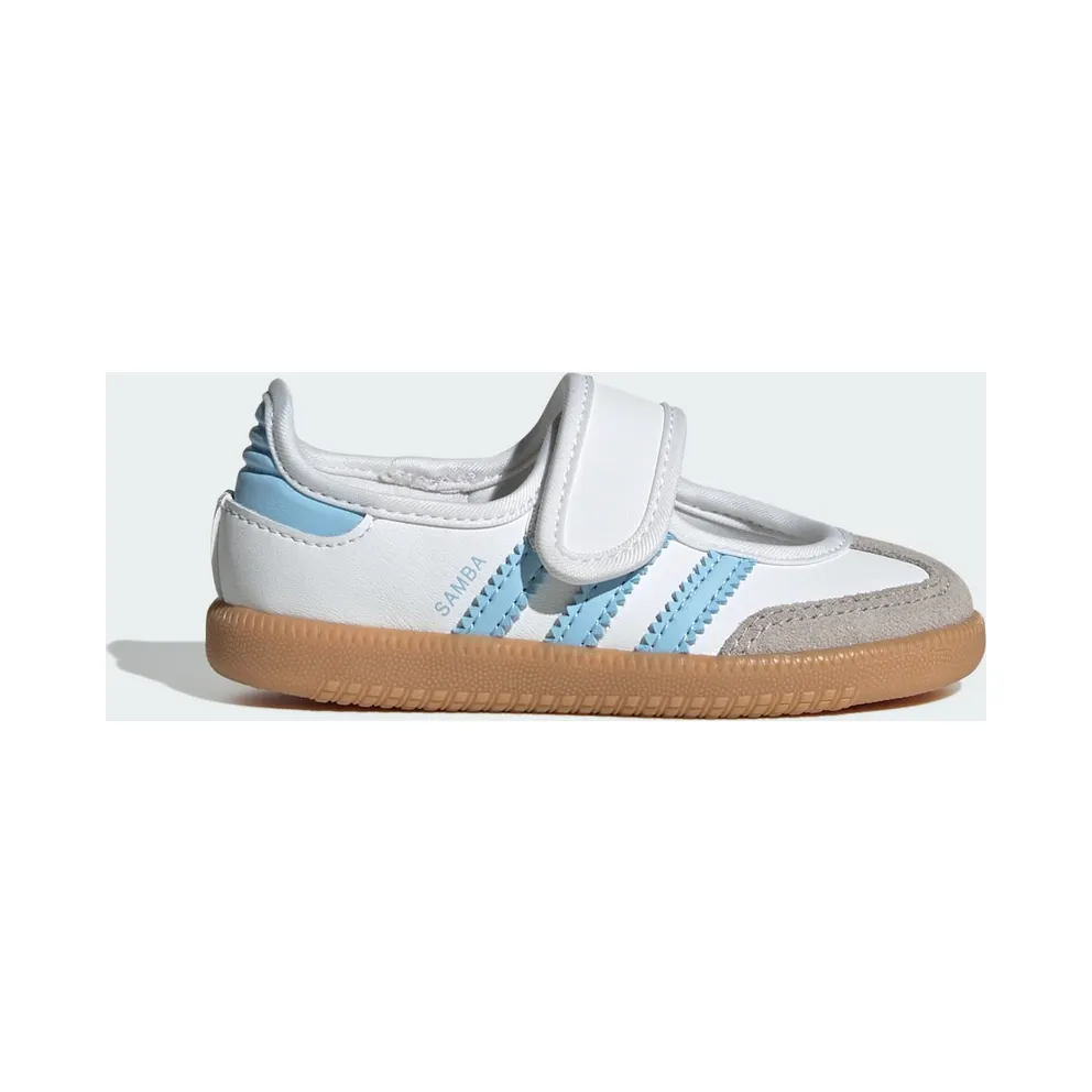 Adidas SAMBA JANE Shoes Cloud White / Clear Sky / Gum (JQ9322)