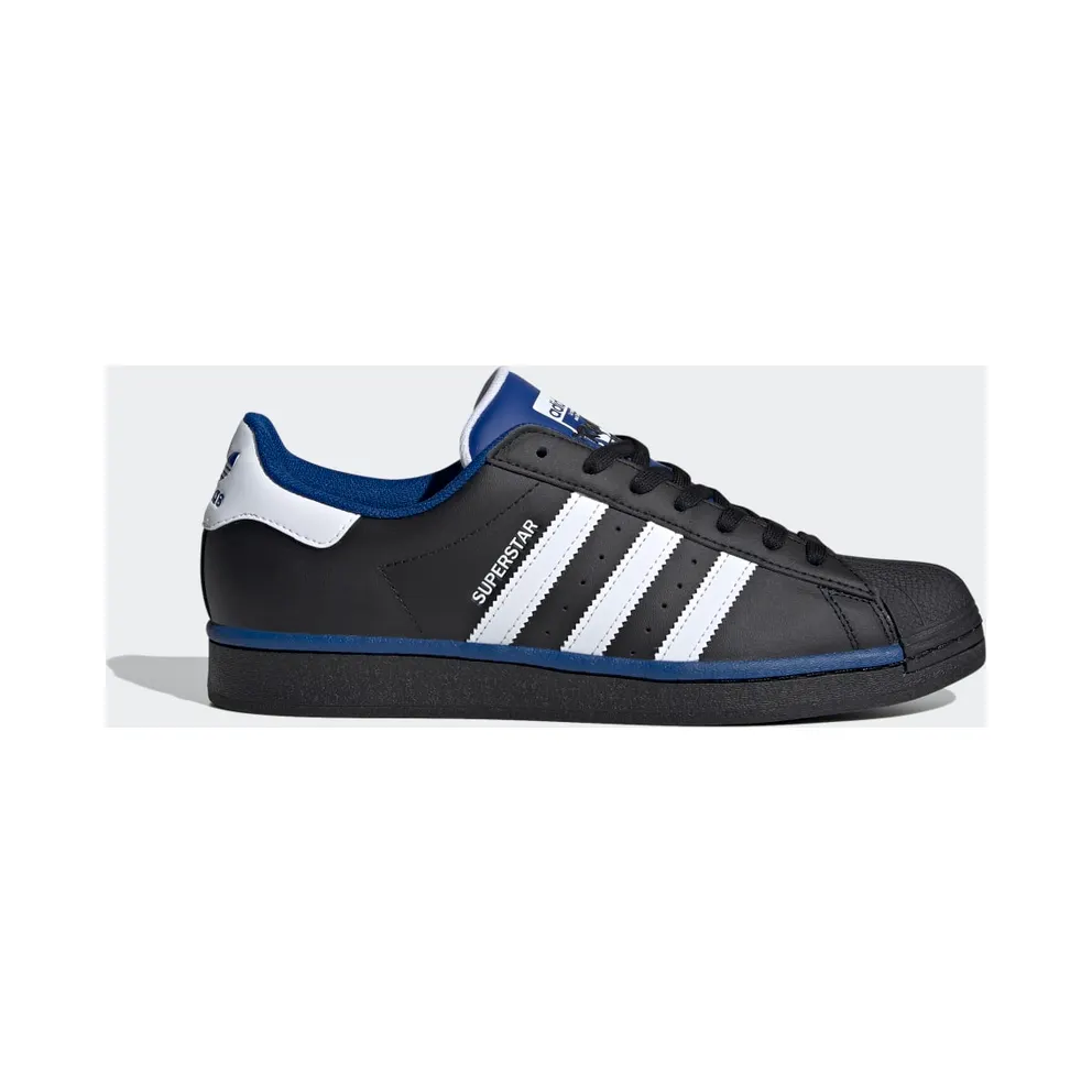 adidas Superstar Core Black Collegiate Royal (FV4190)